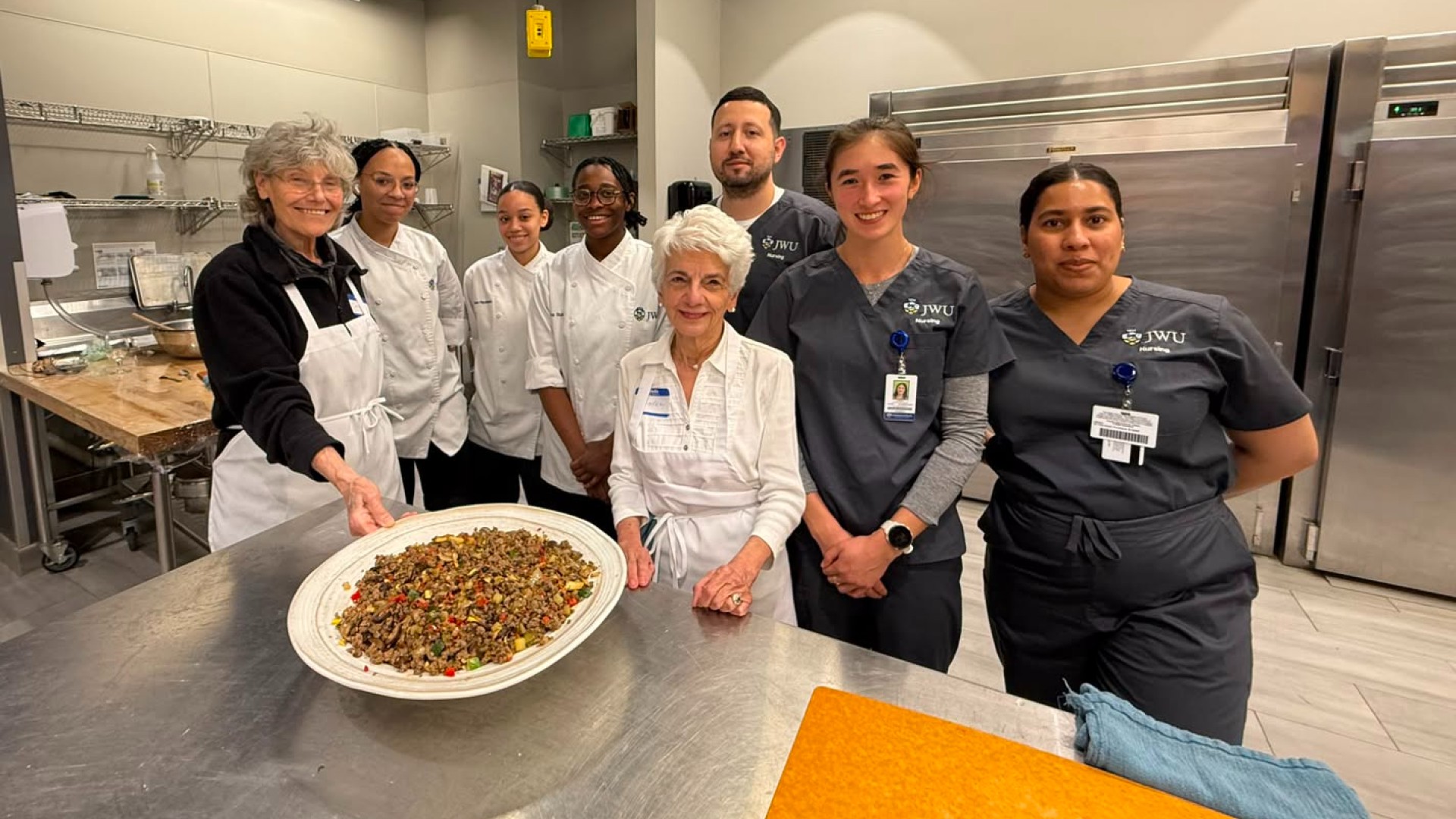 JWU Nursing Students Support Dementia Caregivers Through Respite Grant Event